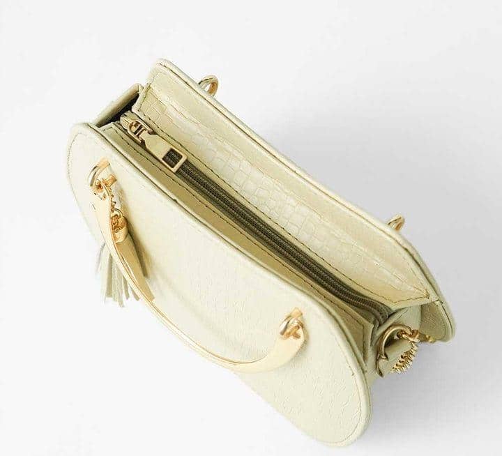 Women's PU Leather Textured Handbag