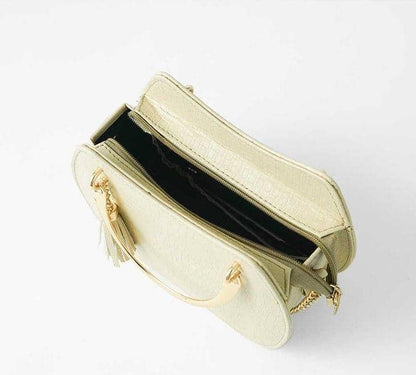 Women's PU Leather Textured Handbag