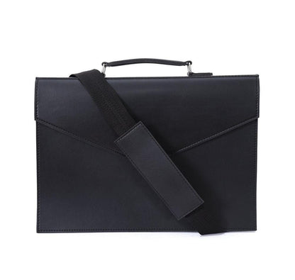 Brooks Synthetic Leather Laptop Bag Black